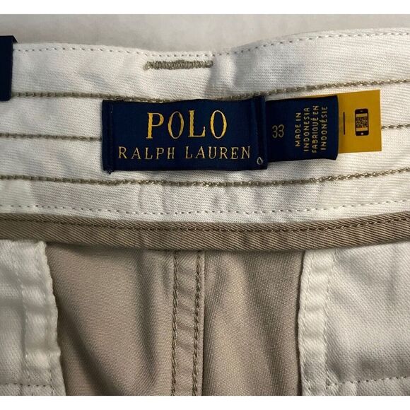 Polo Ralph Lauren Men's Sz 33 Gellar Fatigue 10" Cargo Shorts Classic Stone - Picture 6 of 11